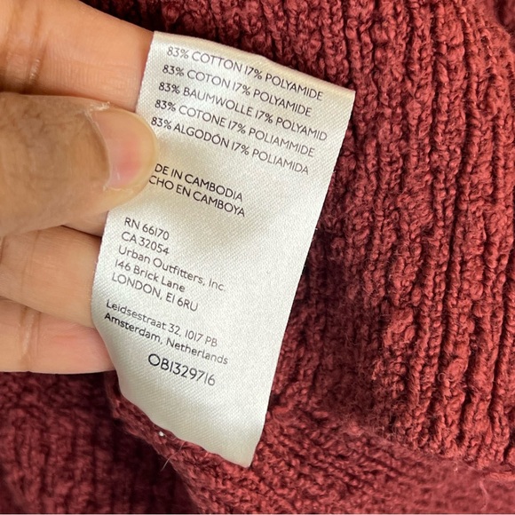 EUC Free Poeple Found My Friend Slouchy Button Front Cardigan in Deep Mocha - Picture 12 of 12